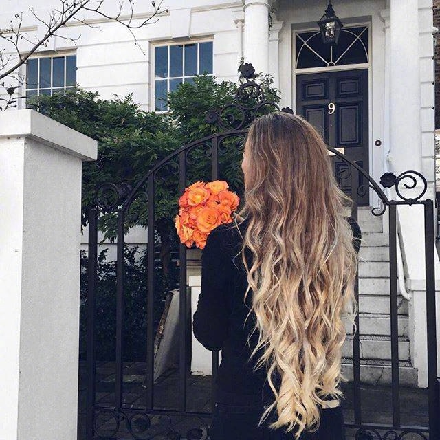 欧美长发美女背影图片_qq头像女生背影