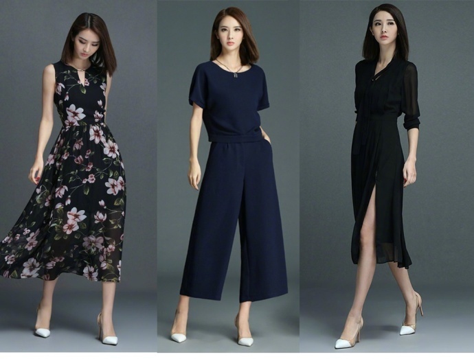 网络美女照片:职业女性的大气职场穿搭技巧穿出