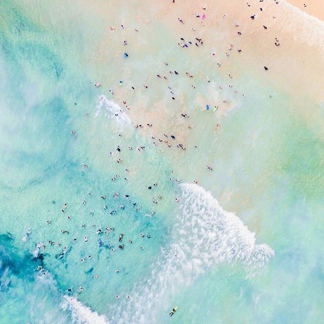 唯美风景图片_夏日海滩图片