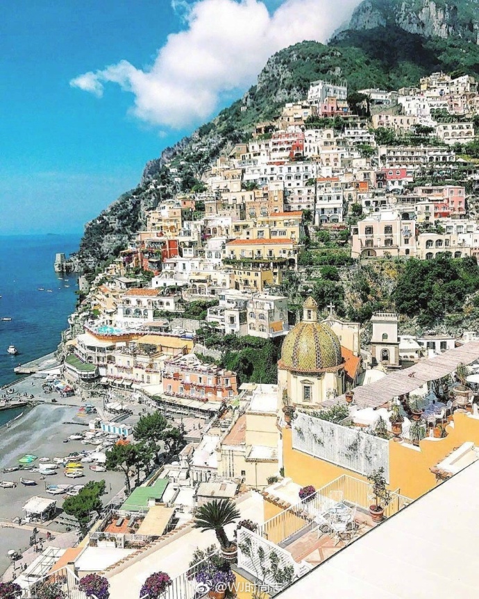 意大利最美的小镇Positano风景图片