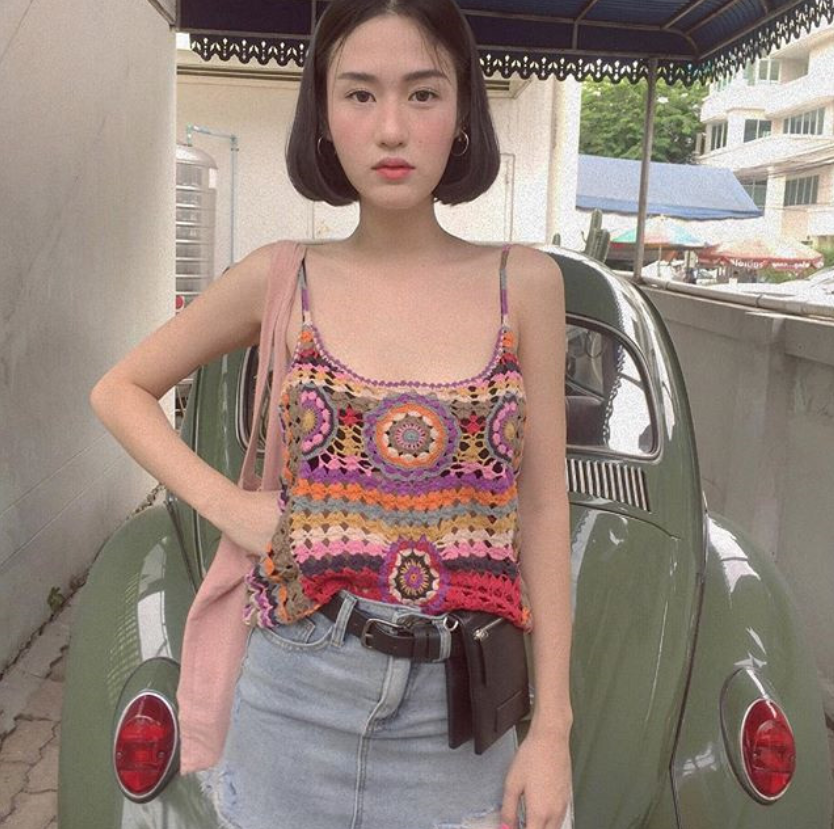 泰国女孩gracebuchita穿搭简单又时髦的穿衣搭配技