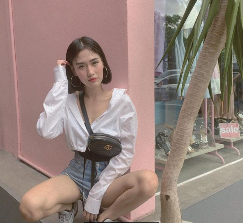 泰国女孩gracebuchita穿搭简单又时髦的穿衣搭配技
