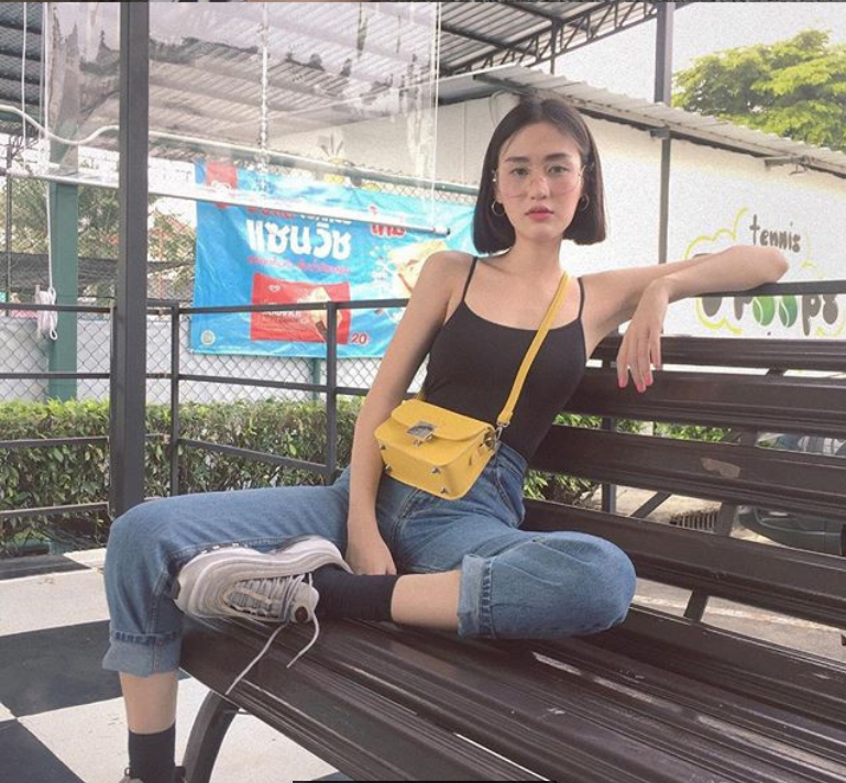 泰国女孩gracebuchita穿搭简单又时髦的穿衣搭配技