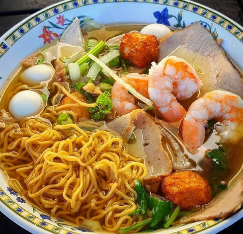 北方孩子的最爱:汤面条图片