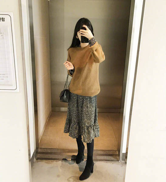 身高166cm熟女的秋冬日常搭配