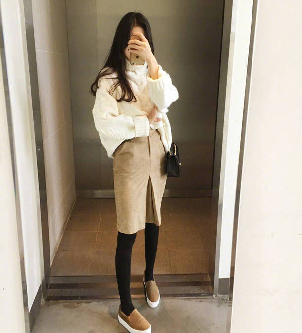 身高166cm熟女的秋冬日常搭配