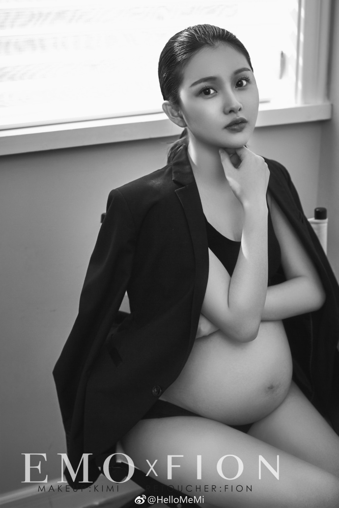 性感孕妇照一輩子可能就這麼一次的妈咪紀念照