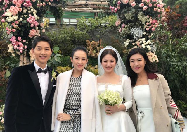 韩国男神女神高颜值明星双宋宋仲基宋慧乔结婚