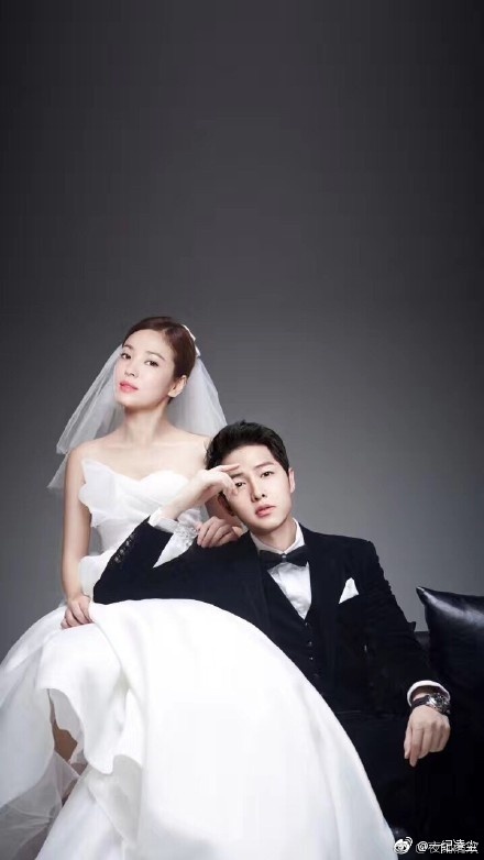 韩国男神女神高颜值明星双宋宋仲基宋慧乔结婚