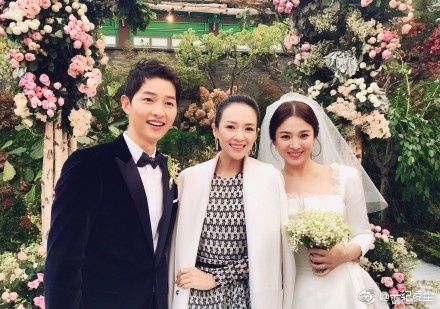 韩国男神女神高颜值明星双宋宋仲基宋慧乔结婚