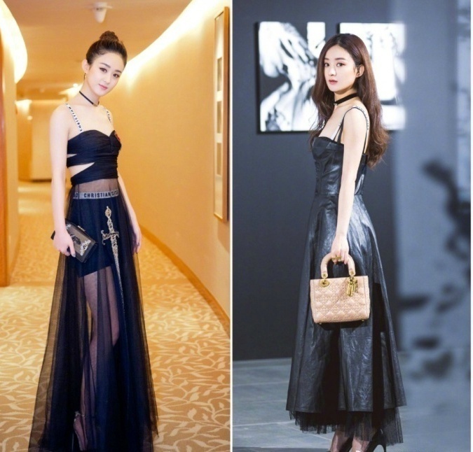 小仙女赵丽颖的穿搭合辑温柔优雅图片