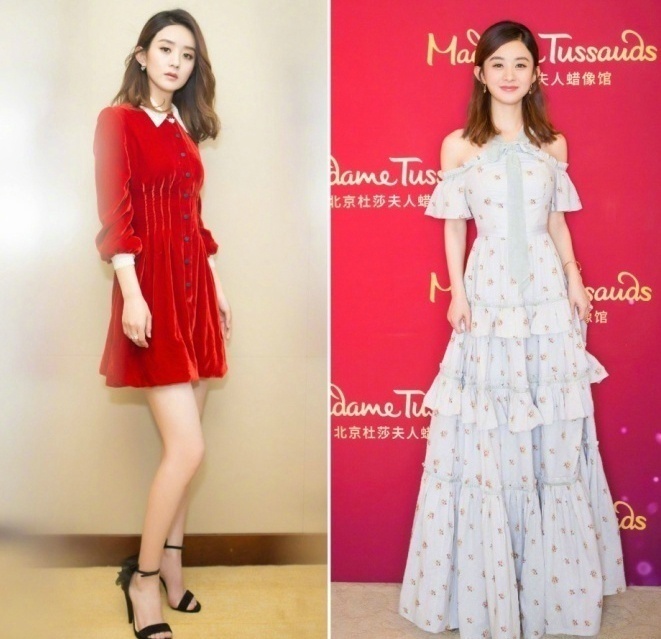 小仙女赵丽颖的穿搭合辑温柔优雅图片