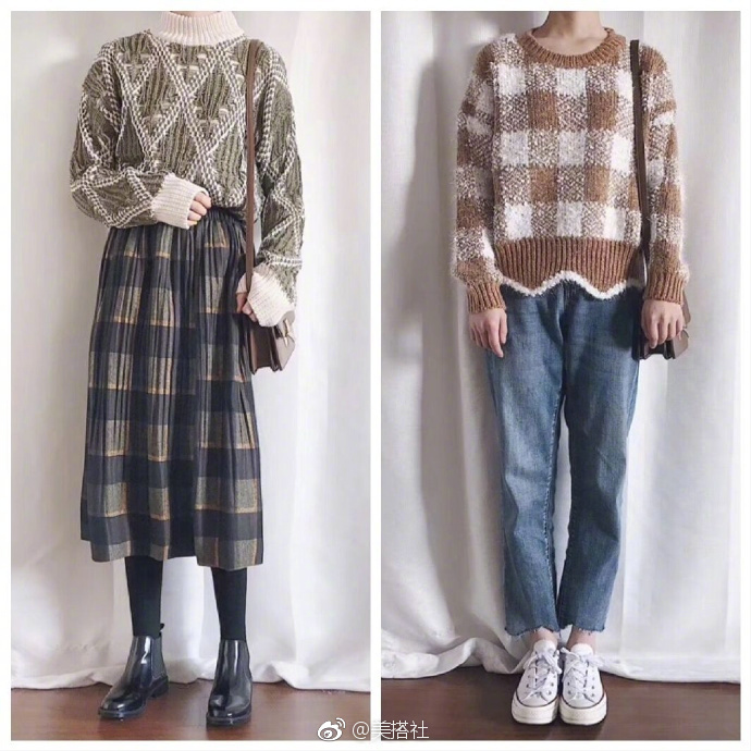 大学生秋冬温婉风穿搭参考