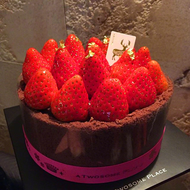 草莓巧克力蛋糕图片控制不住的食欲