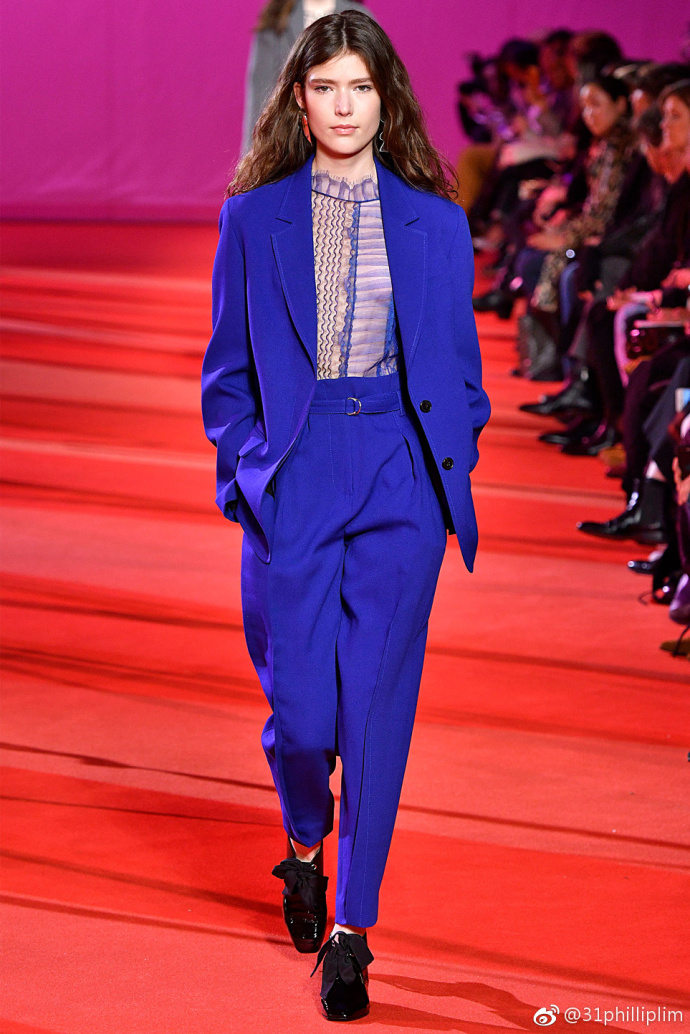 欧美美女模特演绎3.1PhillipLim2017秋冬女装系列