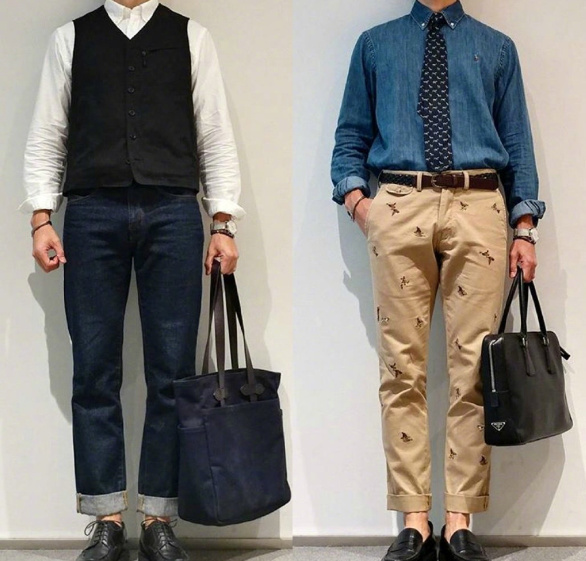 休闲or绅士穿衣搭配技巧男朋友这样穿更显品味