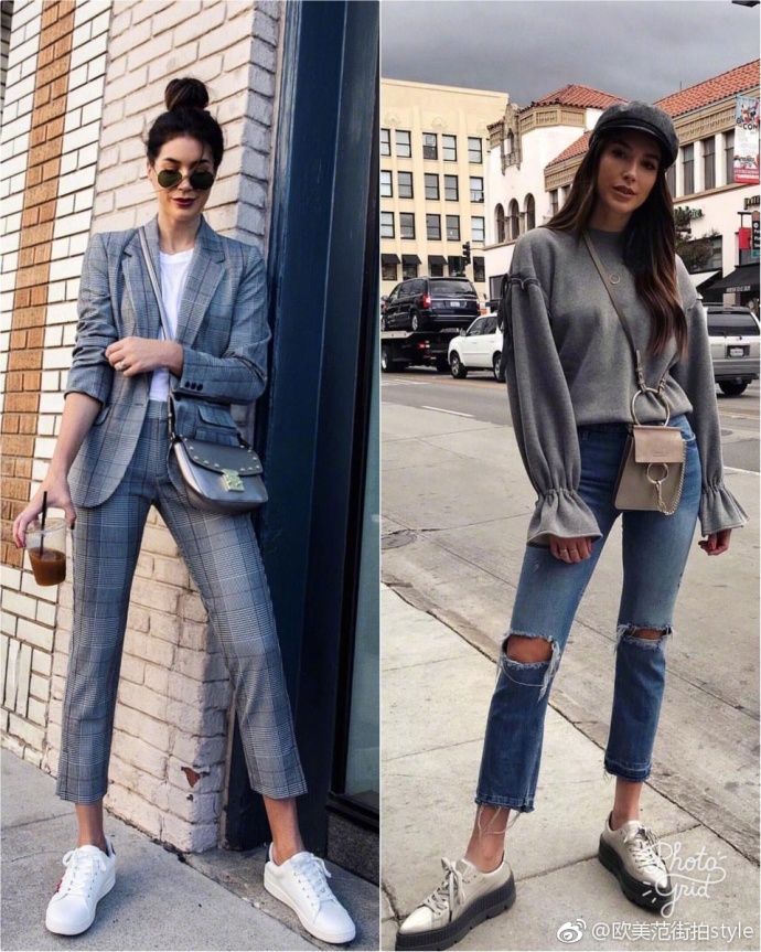 欧美美女洛杉矶时尚博主Brittany Xavier穿衣搭配的