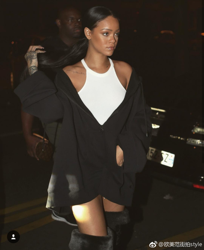 欧美美女明星蕾哈娜Rihanna日婆美得不像话图片