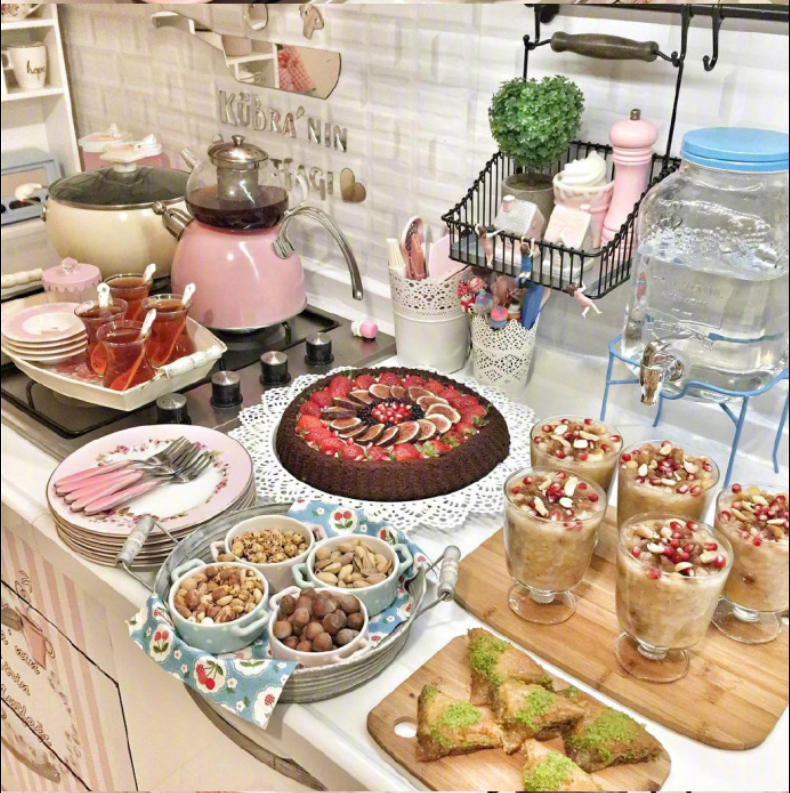 下午茶甜品图片_甜品控的福利图片