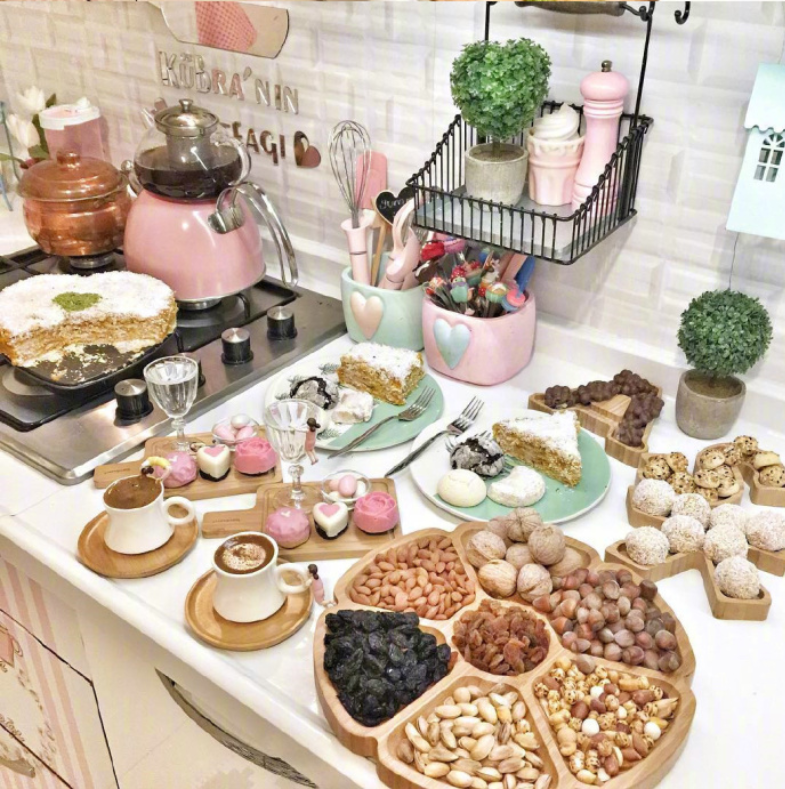 下午茶甜品图片_甜品控的福利图片