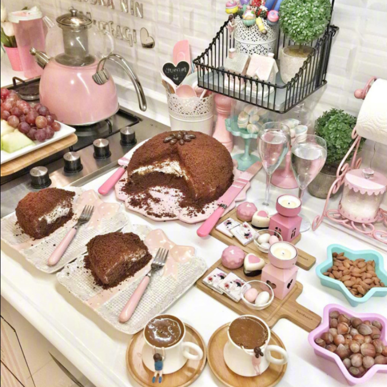 下午茶甜品图片_甜品控的福利图片