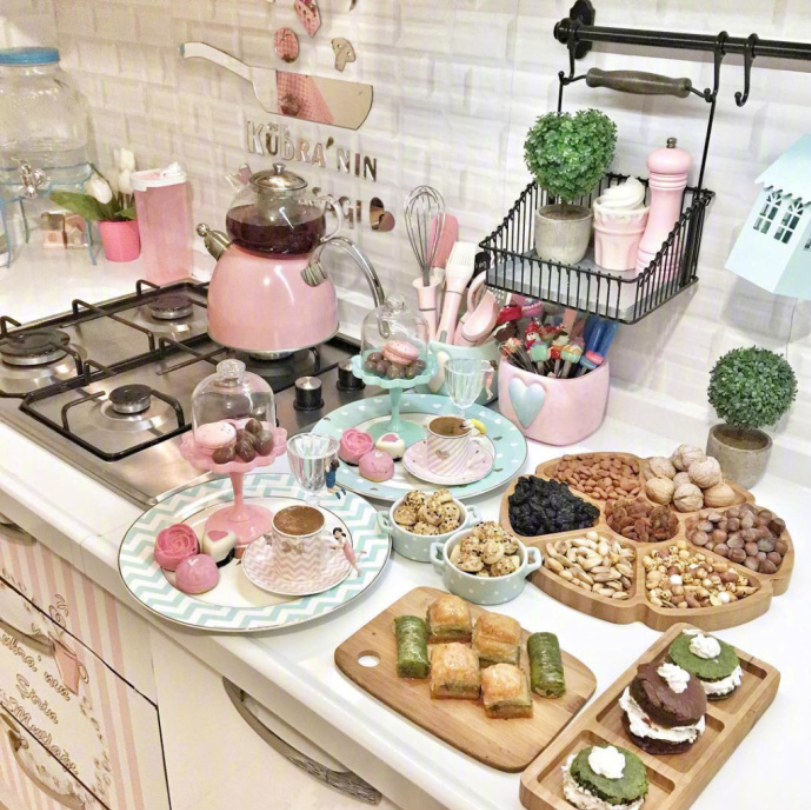 下午茶甜品图片_甜品控的福利图片