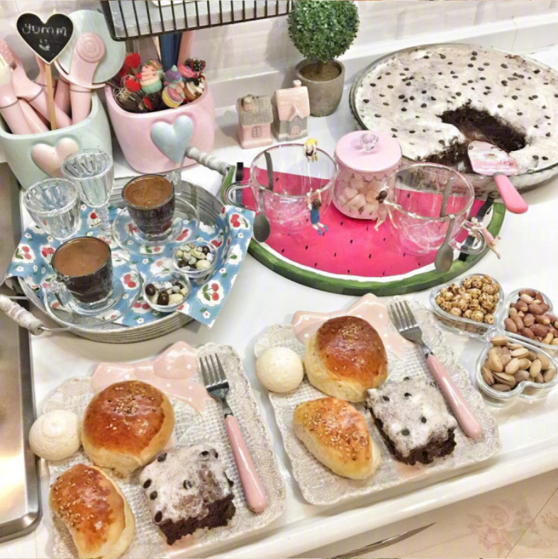 下午茶甜品图片_甜品控的福利图片