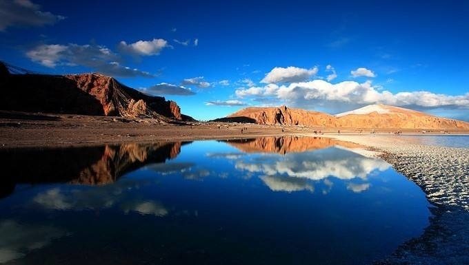 西藏纳木错风景图片