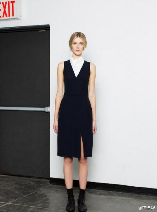 黑白灰A.L.C2014秋季 Ready-to-Wear欧美美女图片