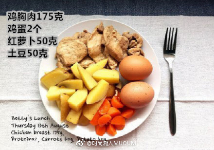 学习外国一位健身达人的减脂餐食谱