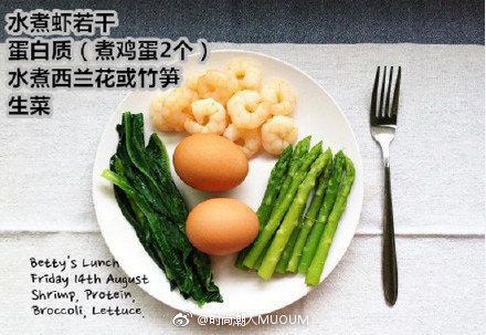 学习外国一位健身达人的减脂餐食谱