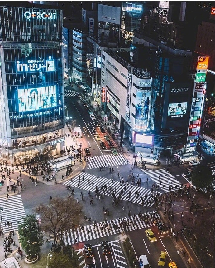 东京风景图片_东京的大街小巷美景图片