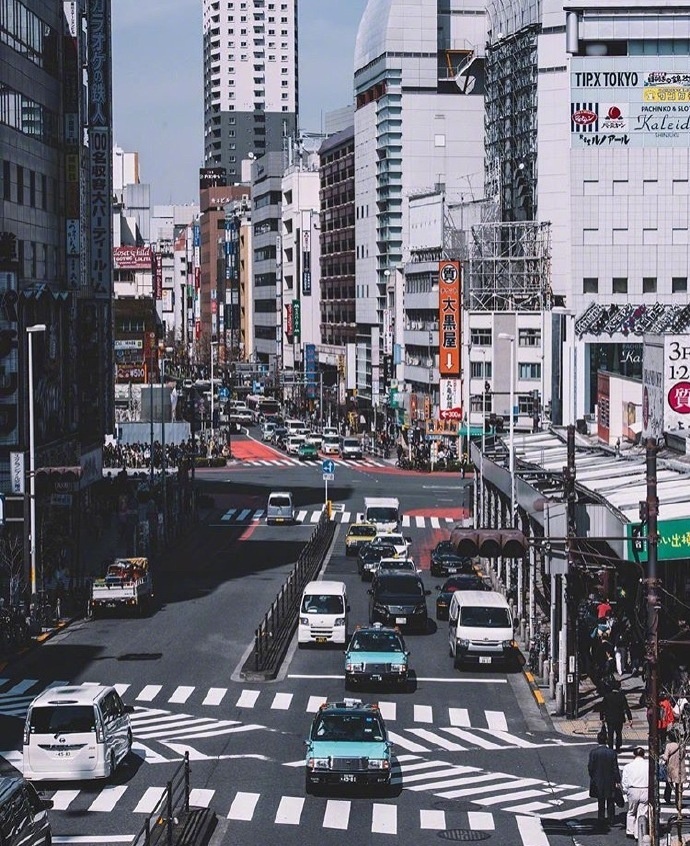 东京风景图片_东京的大街小巷美景图片