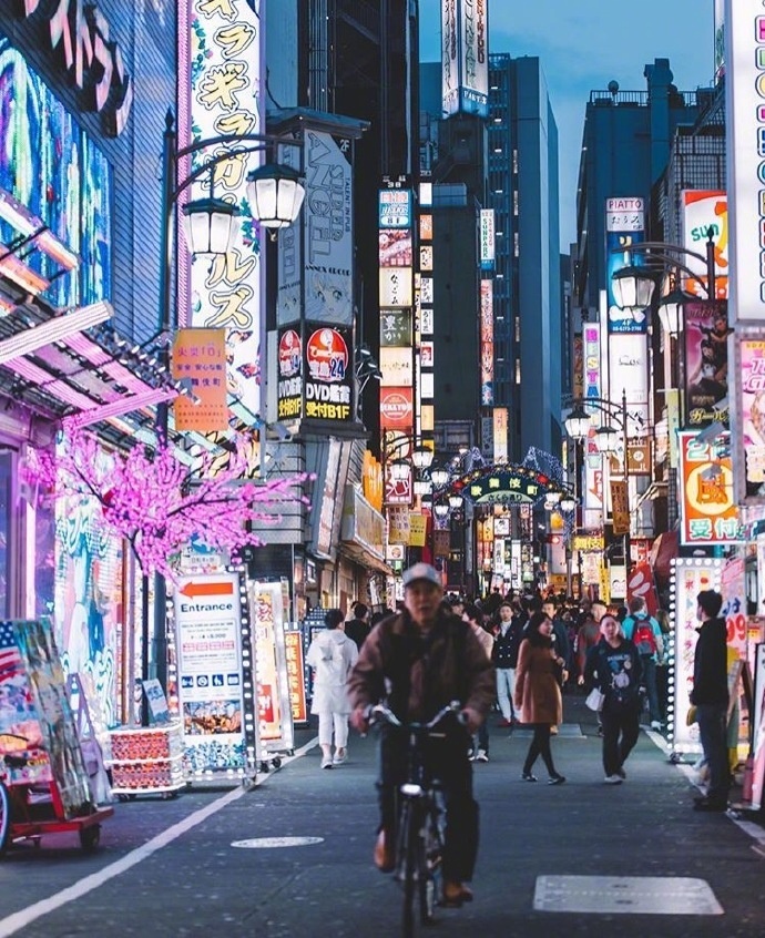 东京风景图片_东京的大街小巷美景图片