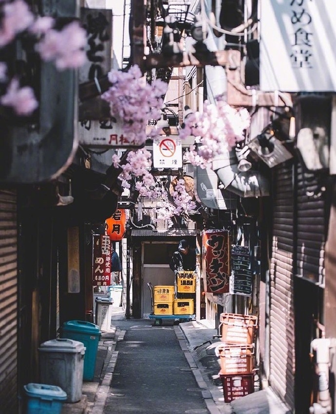 东京风景图片_东京的大街小巷美景图片