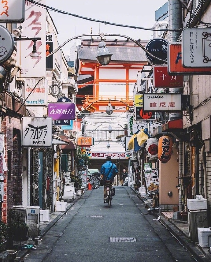 东京风景图片_东京的大街小巷美景图片