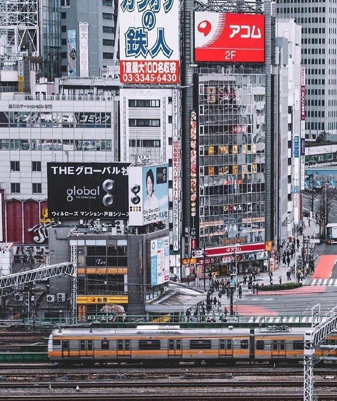东京风景图片_东京的大街小巷美景图片
