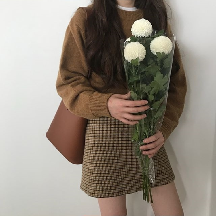 简单舒适的毛衣搭配LOOK内搭外穿都可以穿衣搭配