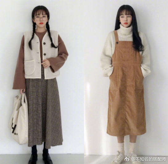 冬日可爱少女风穿搭风格