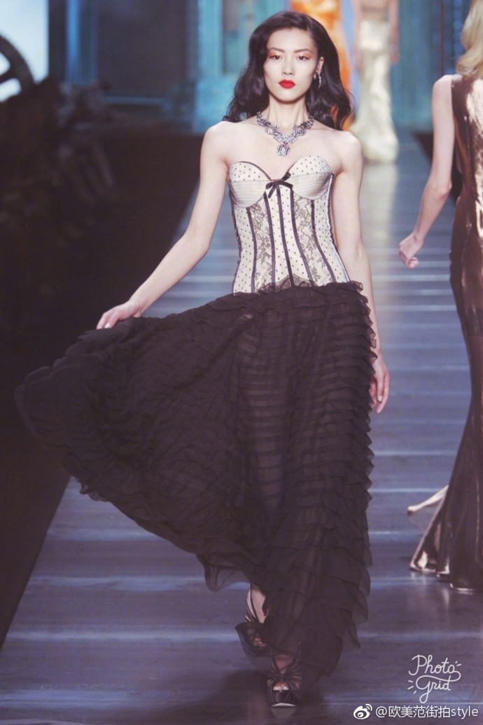 欧美超模演绎Dior好莱坞的风华年代刘雯大表姐好