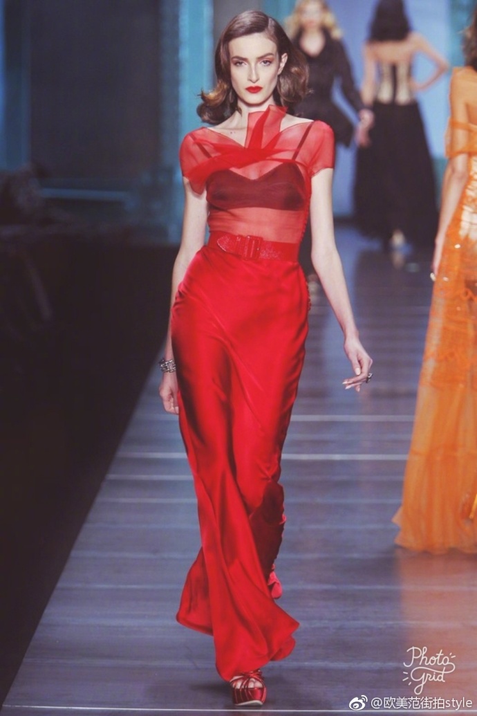 欧美超模演绎Dior好莱坞的风华年代刘雯大表姐好