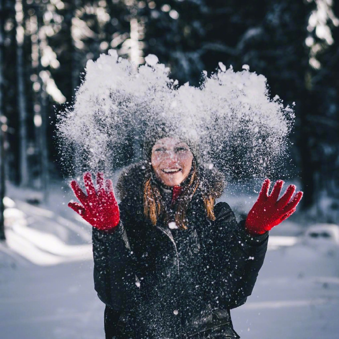 雪景图片_想去北欧看一场大雪风景图片