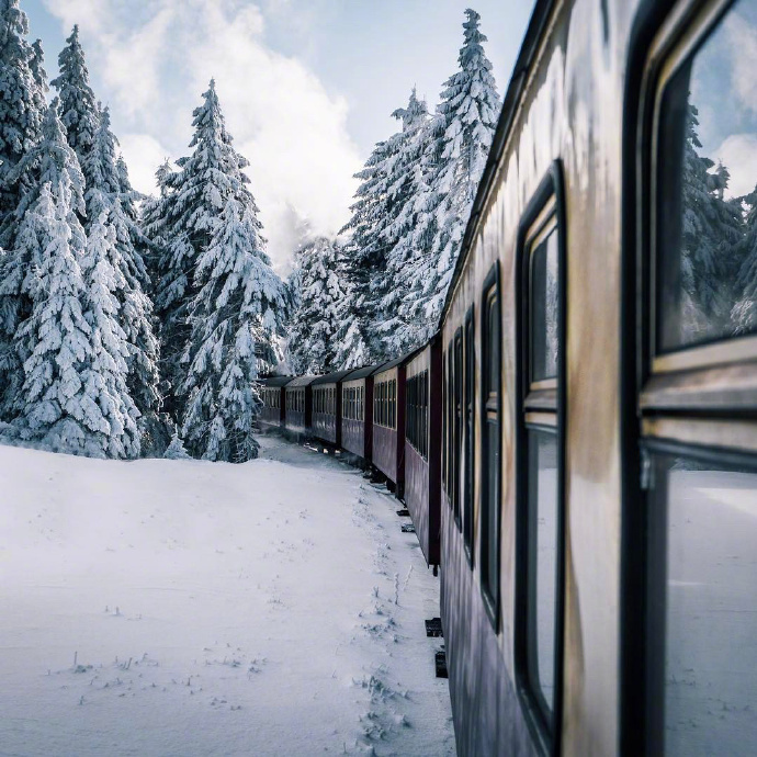 雪景图片_想去北欧看一场大雪风景图片