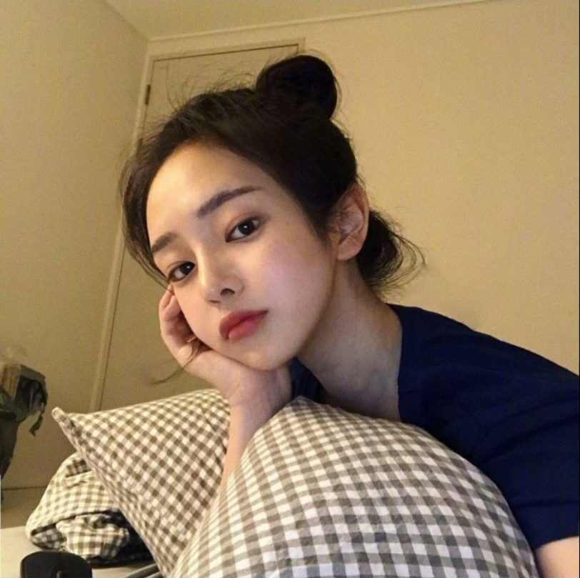 清纯美女值得学习的穿搭和拍照风格