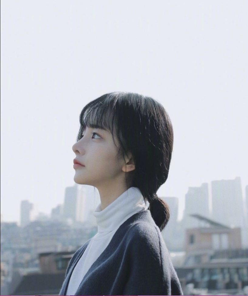 清纯美女值得学习的穿搭和拍照风格