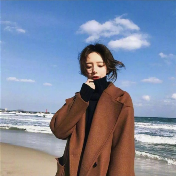 清纯美女值得学习的穿搭和拍照风格