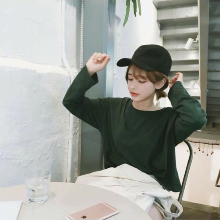 清纯美女值得学习的穿搭和拍照风格