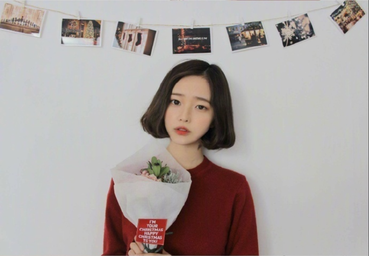 清纯美女值得学习的穿搭和拍照风格