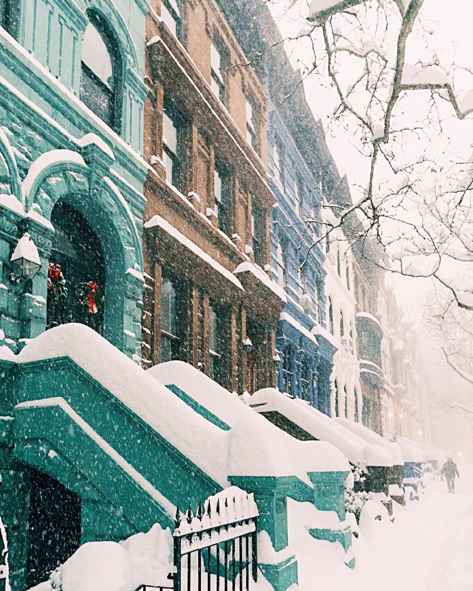 下雪时的风景图片_你的城市下雪了吗