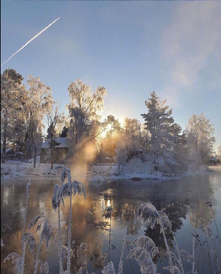 北欧风情_北欧雪景风景图片